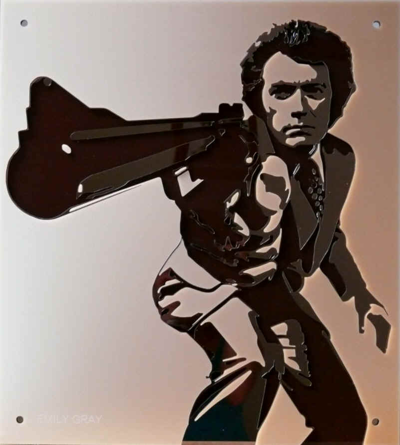 Dirty Harry - incorporating Bronze Mirror and Pearlescent Caramel acrylics