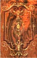 Burr Walnut Marquetry Panel