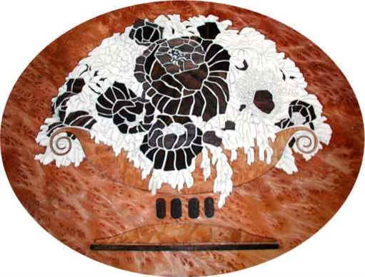 Art Deco marquetry Motif