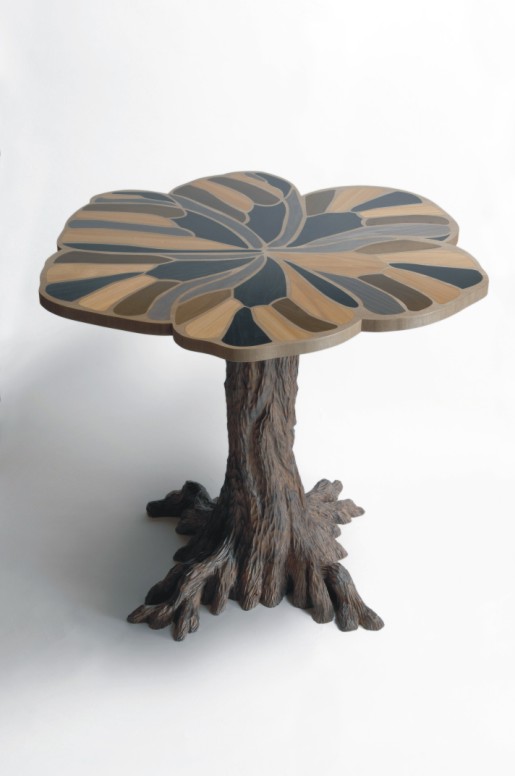 Marquetry tables for Nelly May Ltd