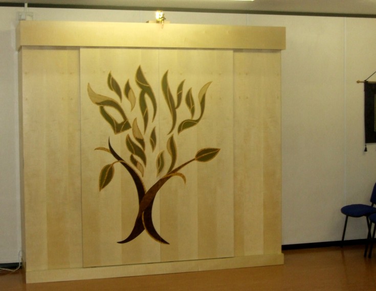 Milton Keynes Synagogue project,made with John Nicholas Bespoke Furniture Ltd